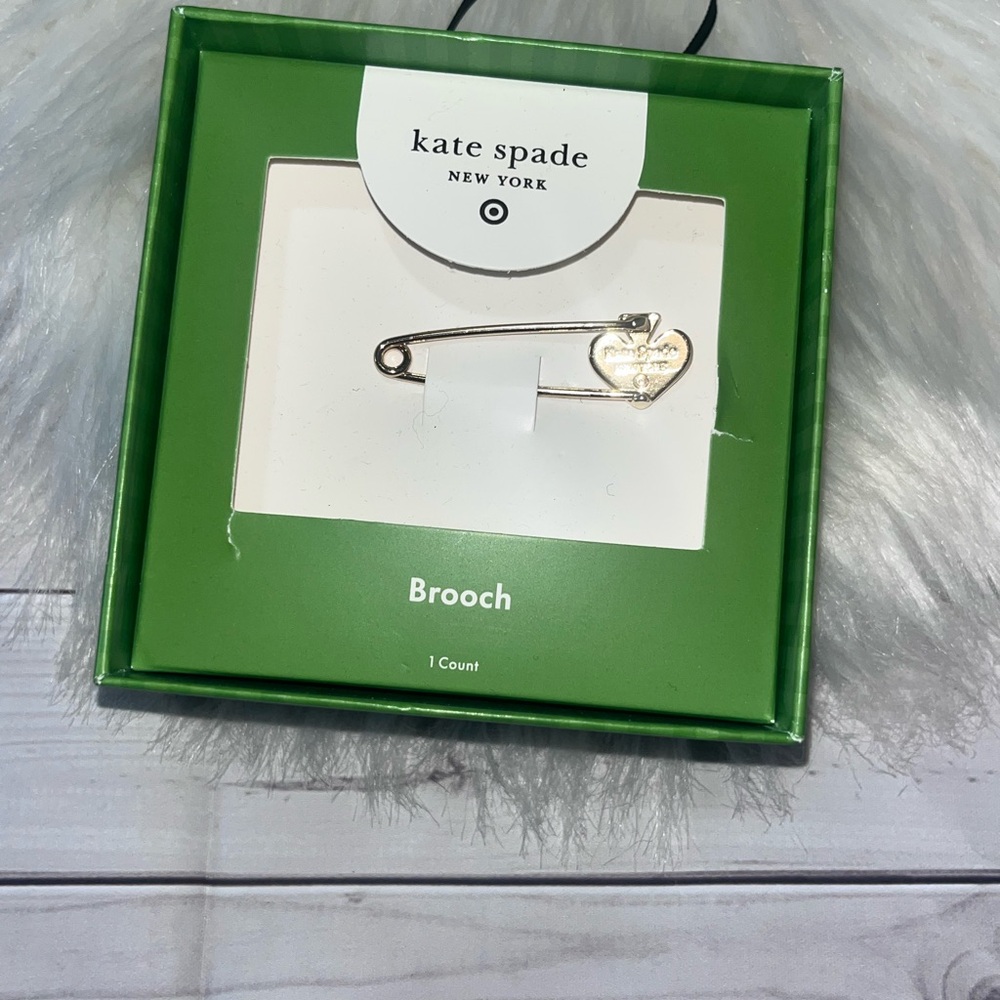 Kate Spade X Target gold Heart Brooch